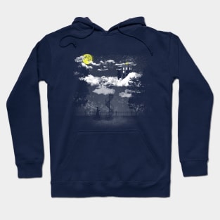 There is a doctor between clouds Hoodie